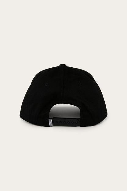 Fletcher Deep Fit Baseball Cap - Black