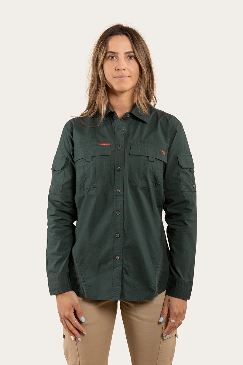 forest green shirt womens