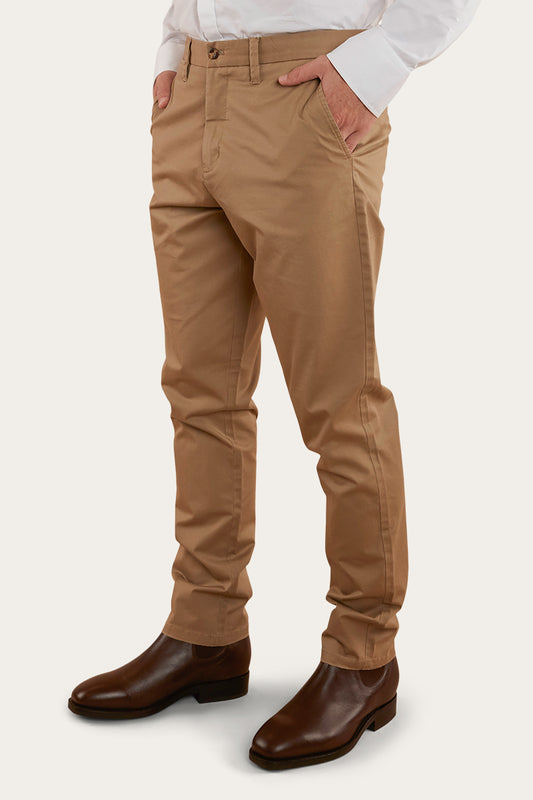 Collins Mens Regular Fit Chino Pant - Clay