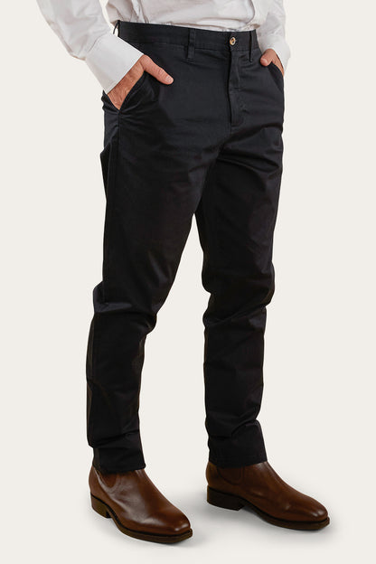 Collins Mens Regular Fit Chino Pant - Dark Navy