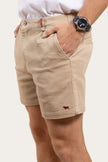 Cloncurry Mens Heavy Weight Work Short - Camel