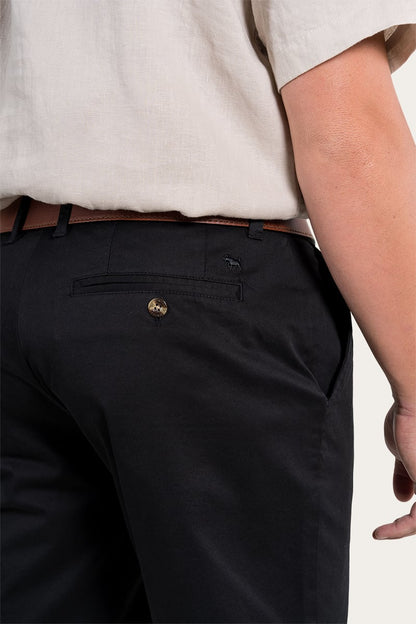 Bingara Mens Chino Short - Black