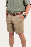 Bingara Mens Chino Short - Clay