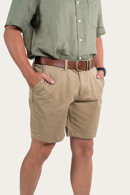 Bingara Mens Chino Short - Clay