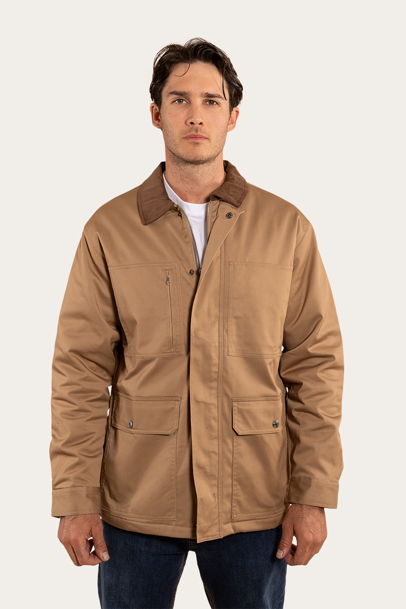 Freemont Mens Jacket - Tan