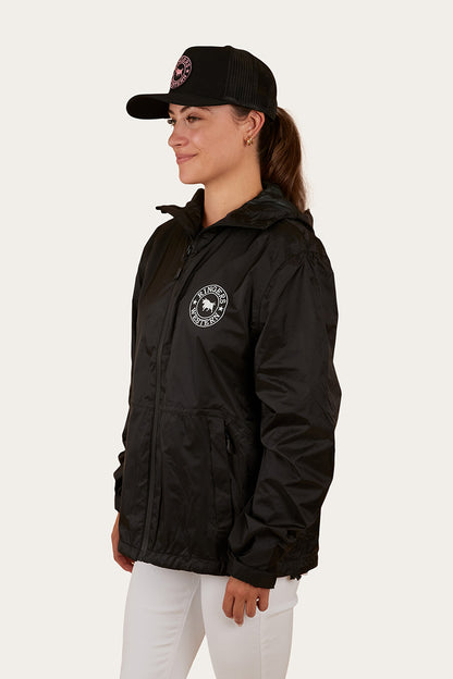 Signature Bull Womens Spray Jacket - Black