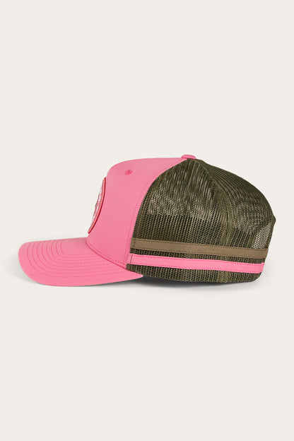 McCoy Trucker Cap - Melon/Army