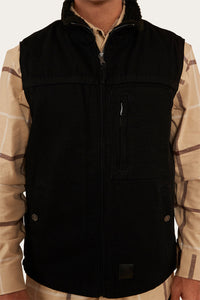 High Country Mens Vest - Black