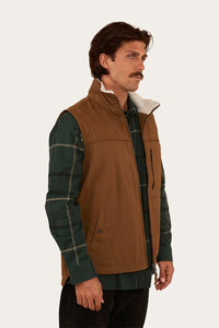 High Country Mens Vest - Tawny Brown