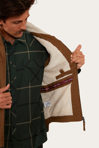 High Country Mens Vest - Tawny Brown