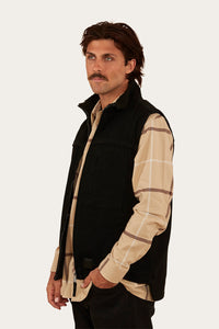 High Country Mens Vest - Black