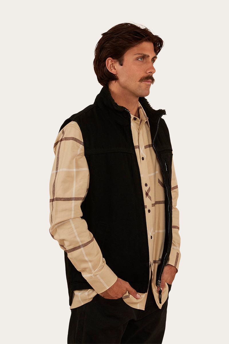 High Country Mens Vest - Black