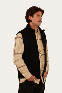 High Country Mens Vest - Black