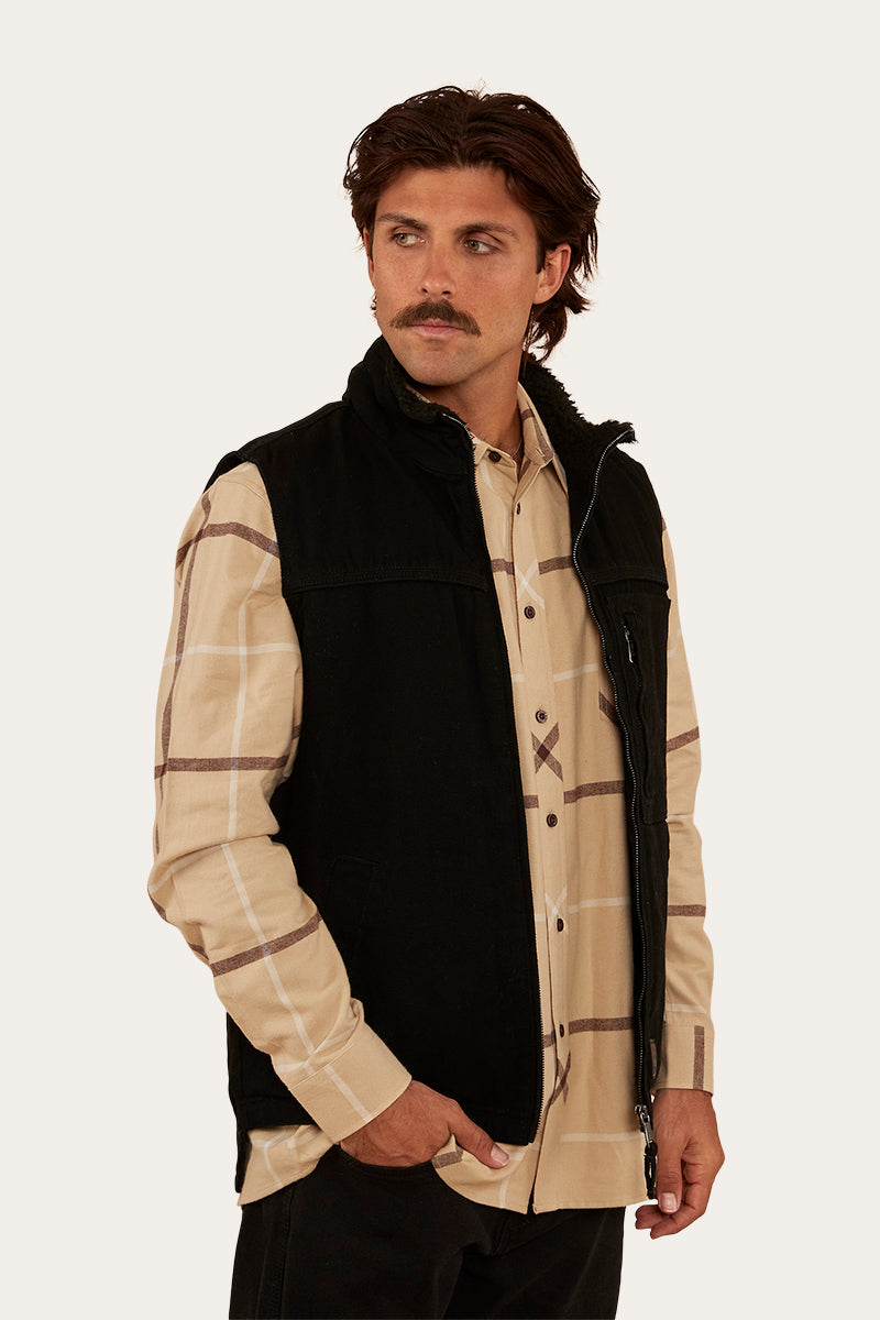 High Country Mens Vest - Black