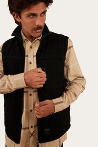 High Country Mens Vest - Black