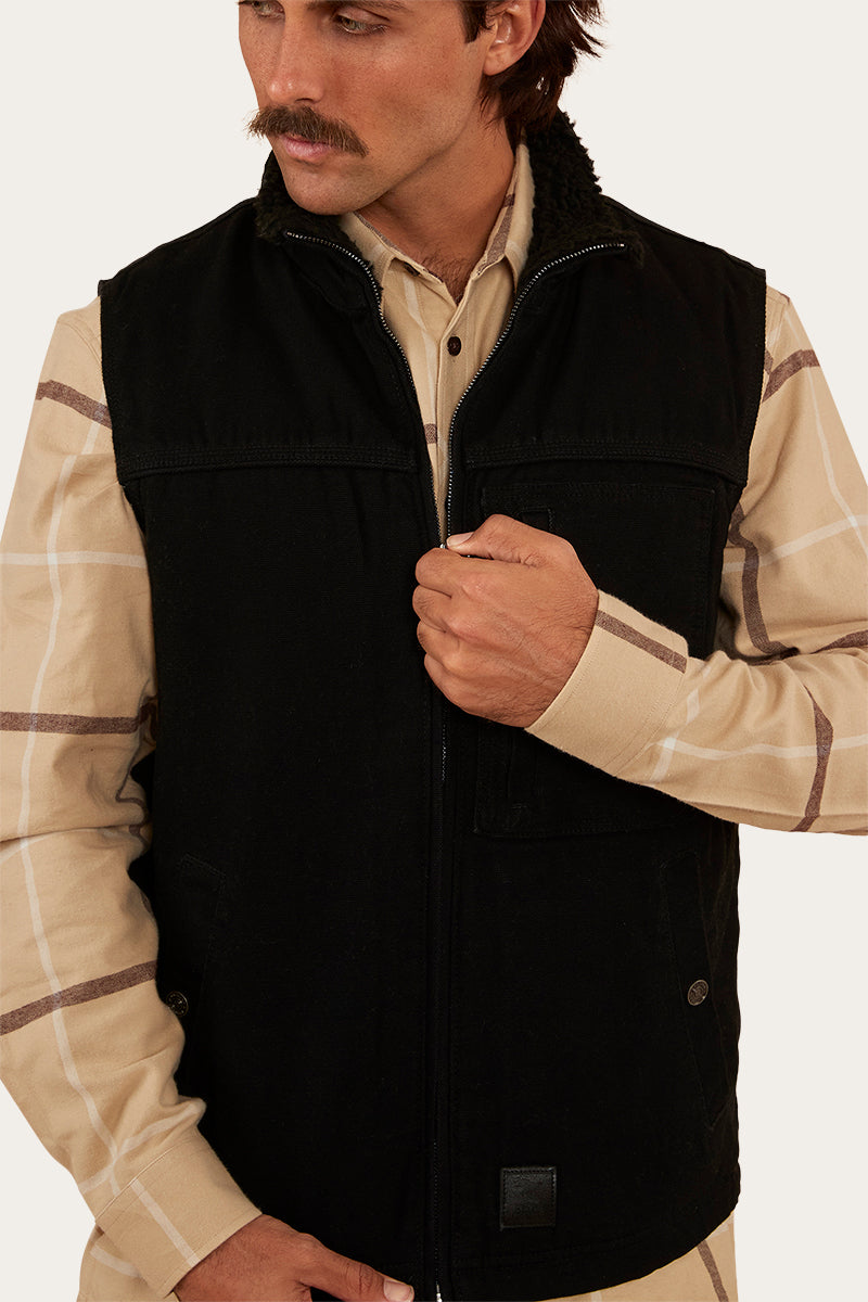 High Country Mens Vest - Black