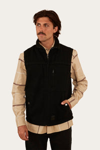 High Country Mens Vest - Black