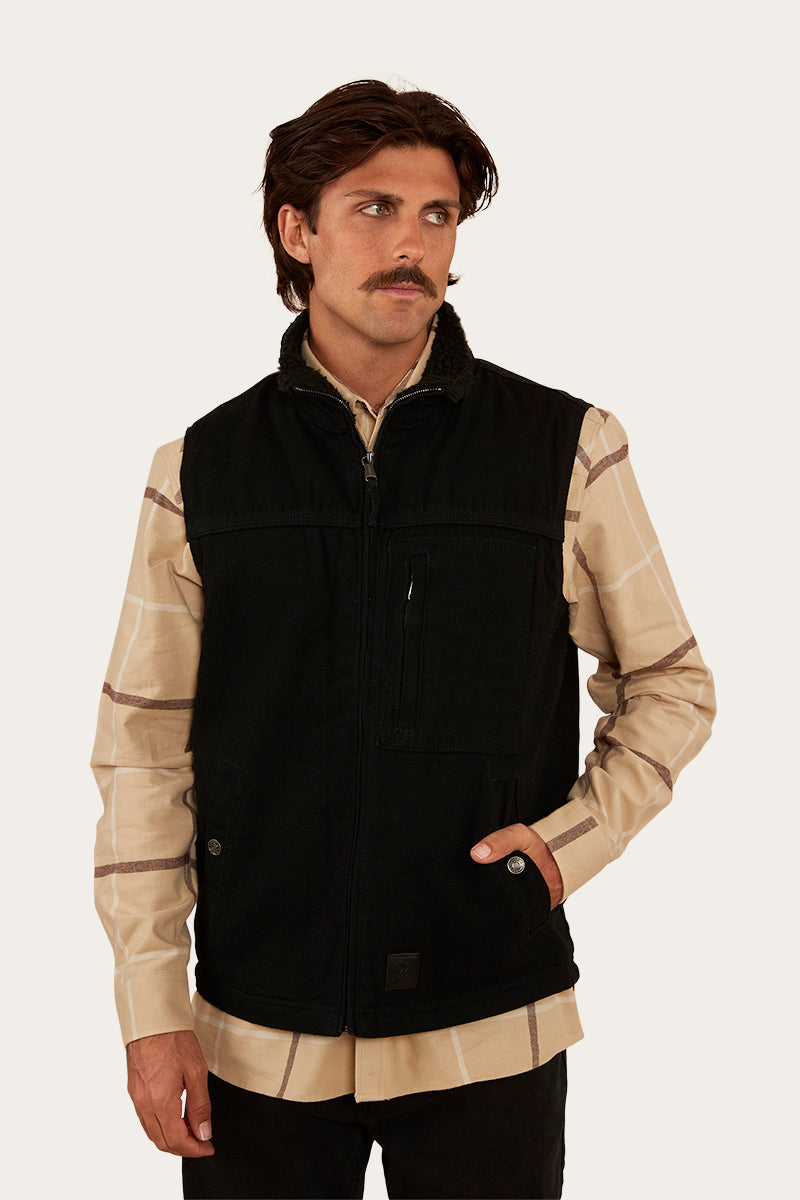 High Country Mens Vest - Black