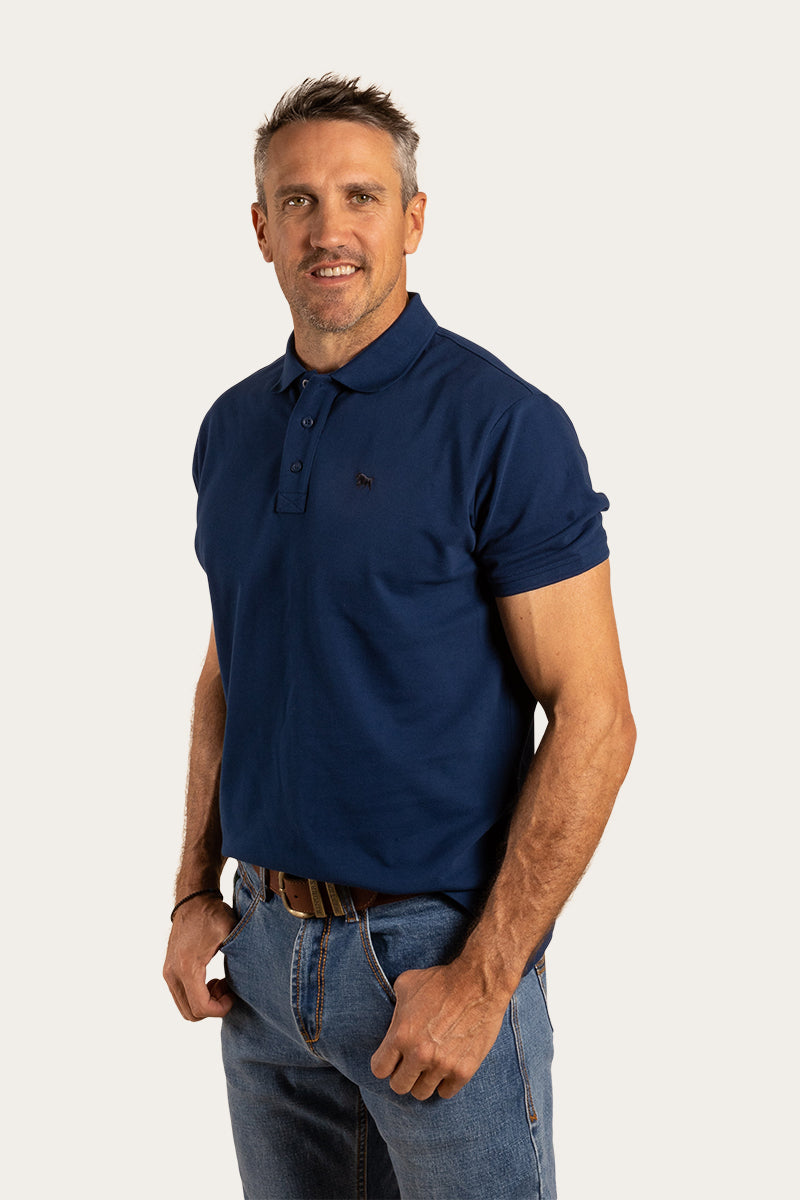 Essential Mens Polo - Navy