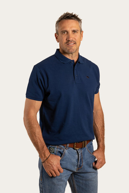 Essential Mens Polo - Navy