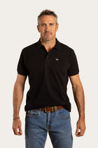 Essential Mens Polo - Black