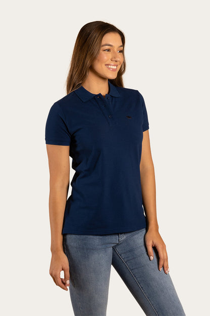 Essential Womens Polo - Navy