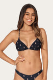 Ringers Swim Womens Triangle Top - Dark Navy