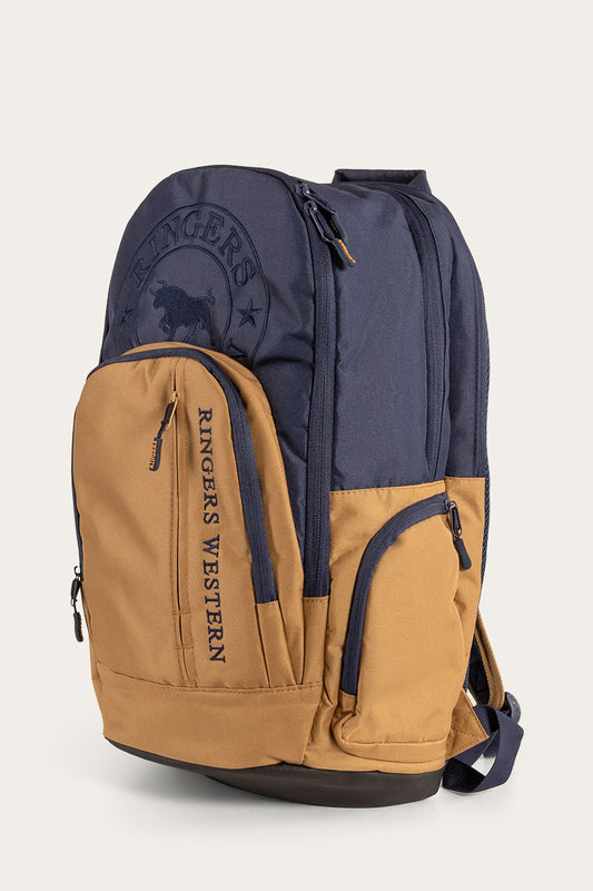 Holtze Backpack - Dark Navy/Clay