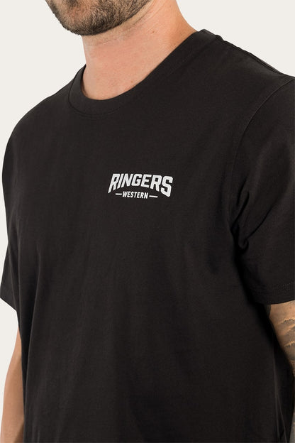 Squadron Mens Loose Fit T-Shirt - Black