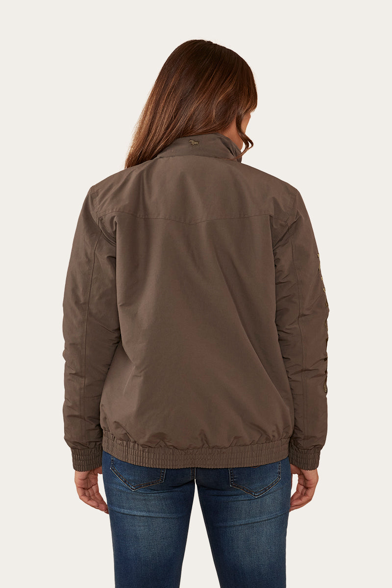 Tesbury Womens Jacket - Brown/Military