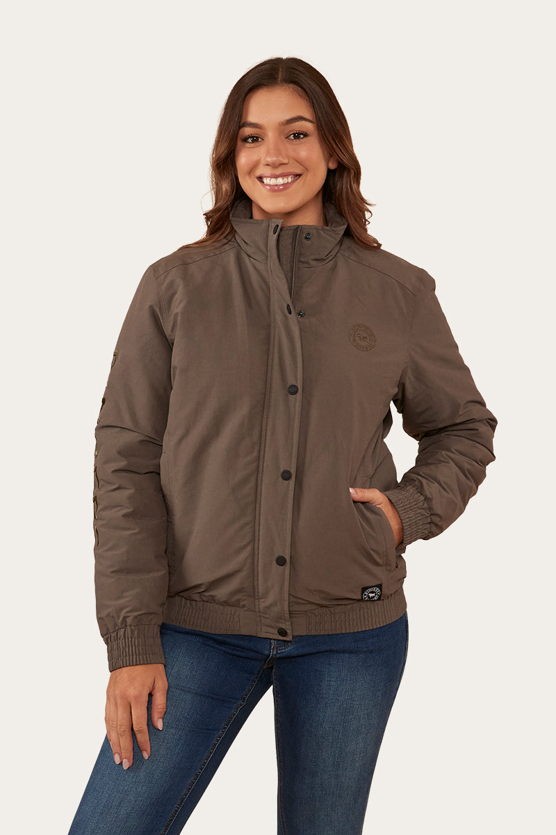 Tesbury Womens Jacket - Brown/Military