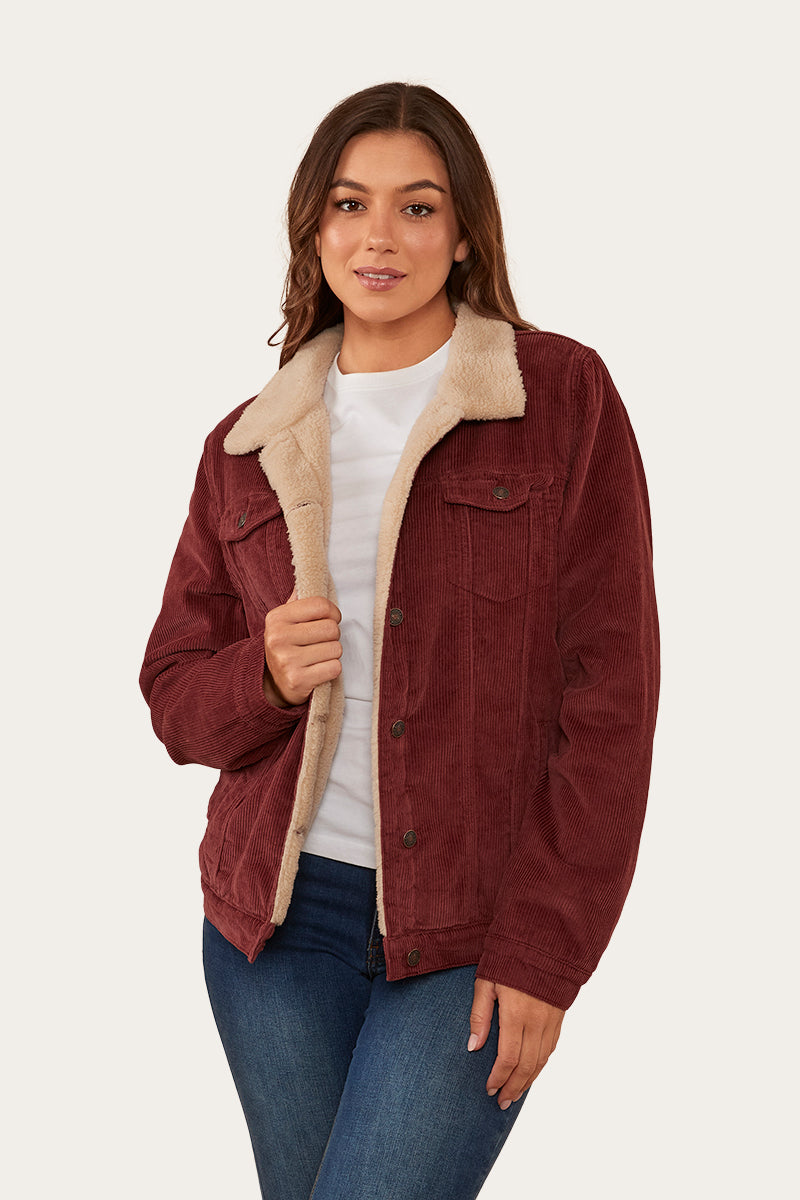 Ladies hot sale corduroy jacket