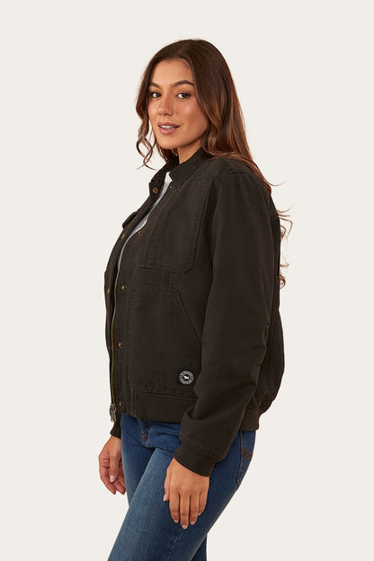 Mulgrave Womens Jacket - Washed Black