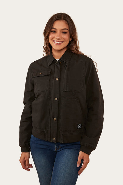 Mulgrave Womens Jacket - Washed Black