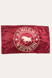 Ringers Western Flag - Burgundy