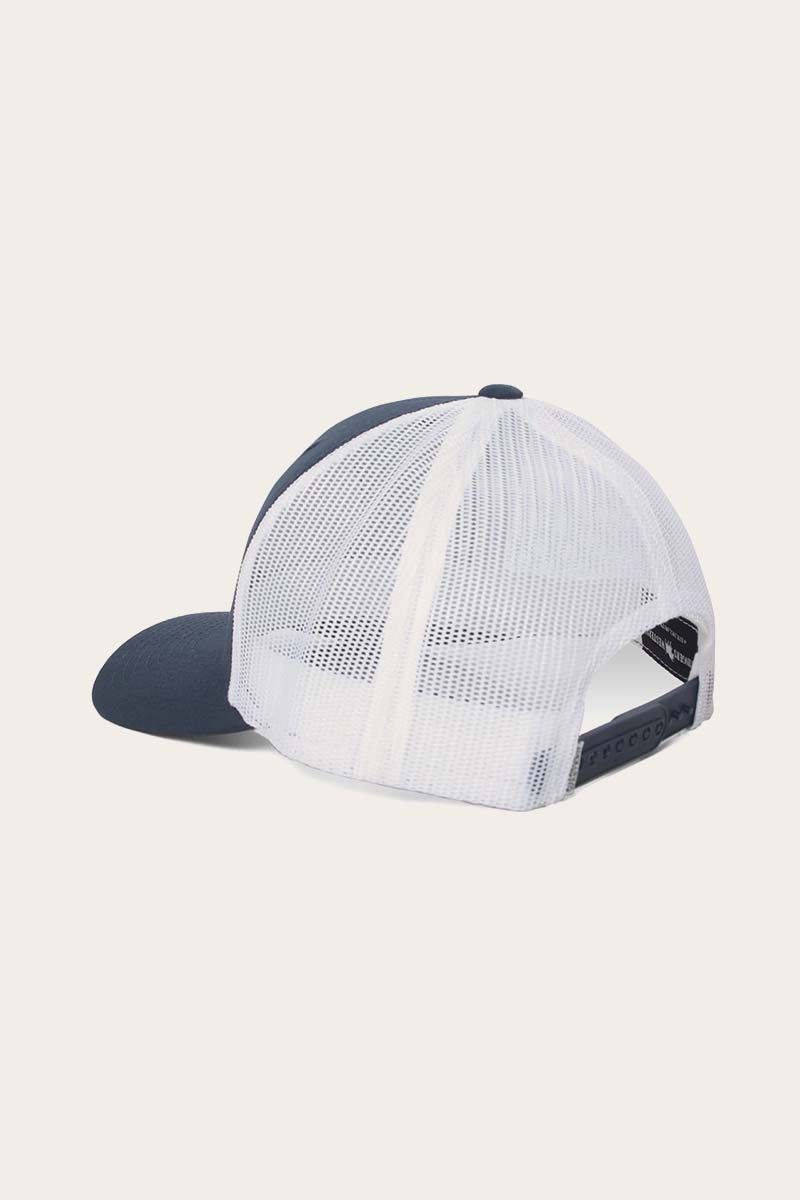 Signature Bull Trucker Cap - Navy/White/Red